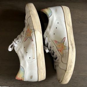 Women’s Golden Goose Super-star tie die low top sneaker 9US/39EU great condition